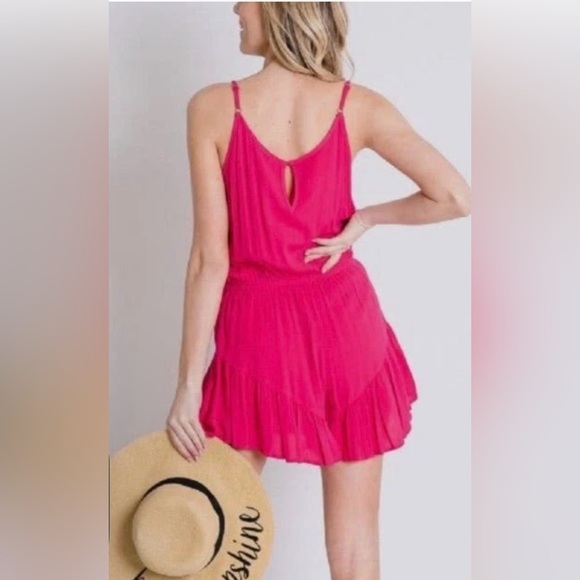 Davi And Dani Lace Inset Romper NWT - Picture 2 of 3